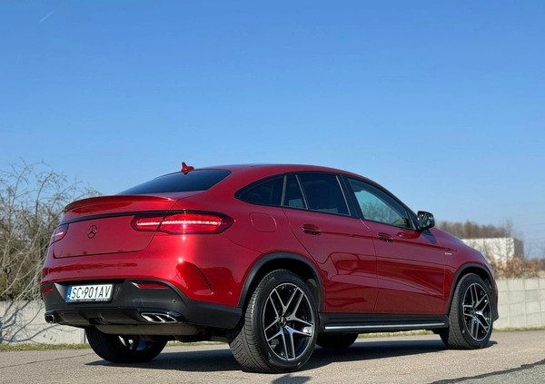 Mercedes-Benz GLE cena 269000 przebieg: 83000, rok produkcji 2017 z Częstochowa małe 497